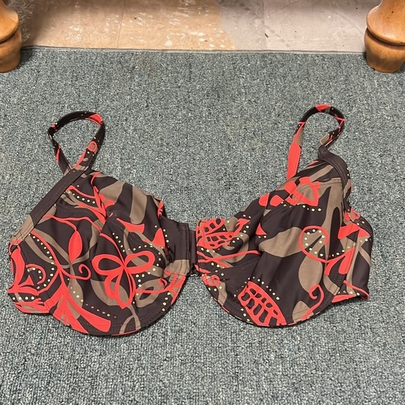 Seafolly bikini bathing suit  top size 12/14 women’s - Picture 2 of 9